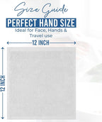 DAN RIVER 12 Pack Wash Cloths for Showering - Image 2