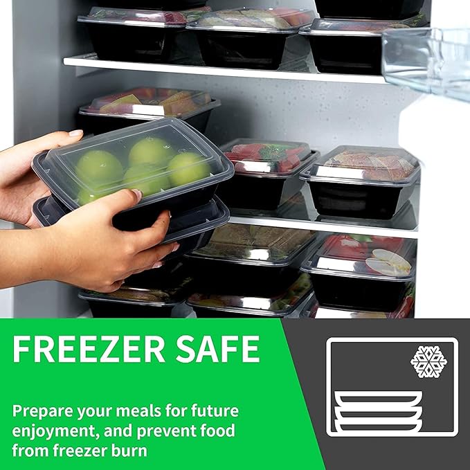 WGCC Meal Prep Containers Plastic Food Storage Containers - Image 4