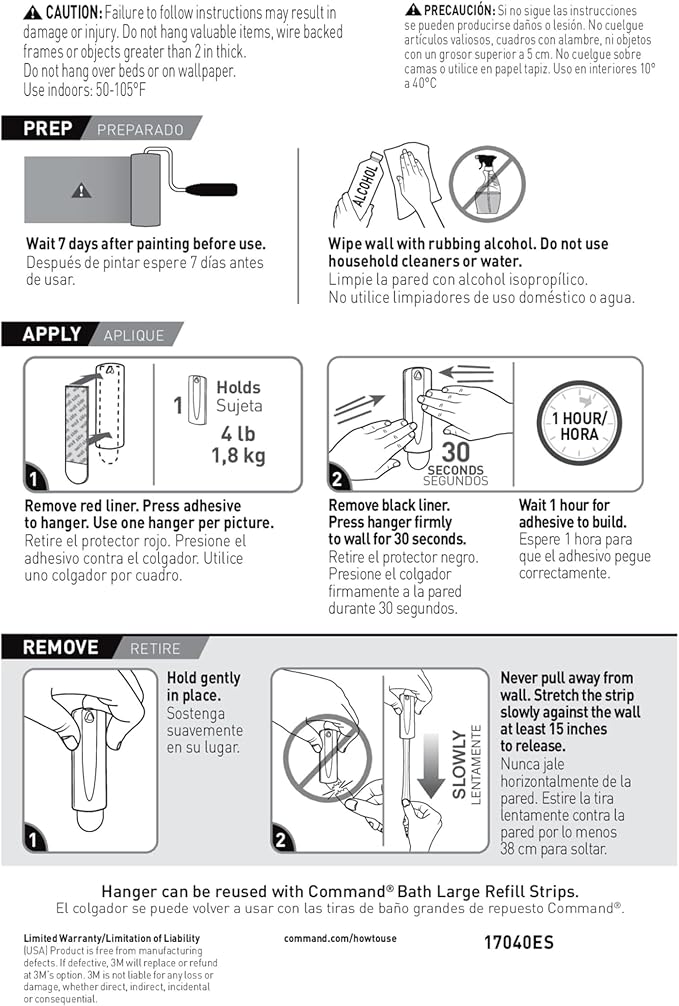 Command Sawtooth Picture Hangers, 4 Frame Hangers and 6 Command Strips - Image 11
