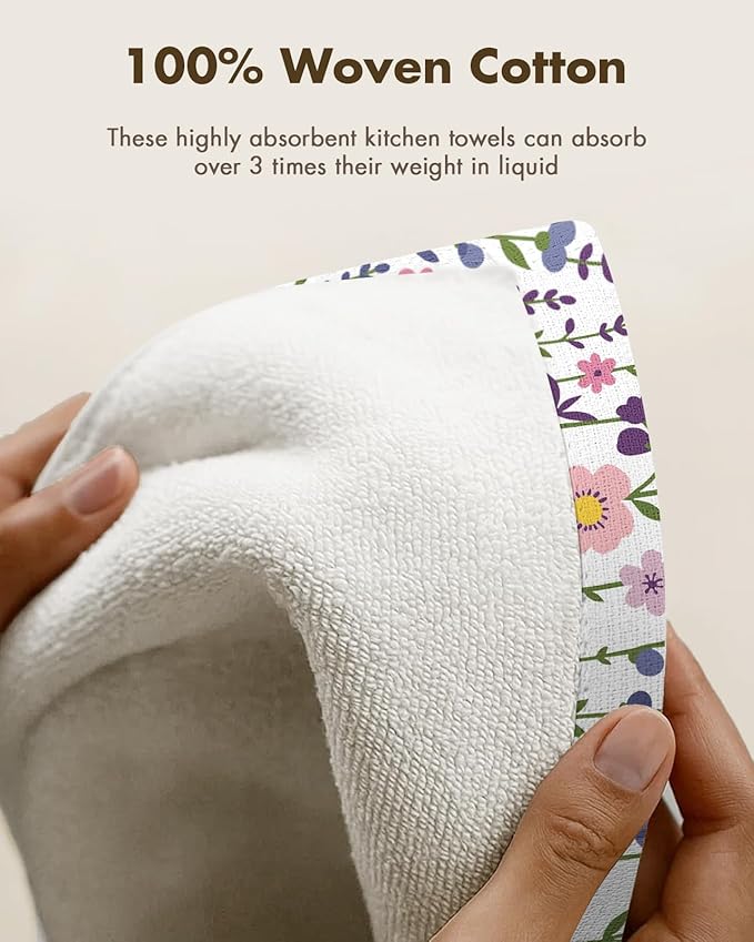 Cotton Kitchen Towels Set of 2 - Image 3