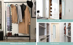 Legging Organizer Storage, T-Shirt Hanging Closet Hanging Clothes Organizer - Image 2