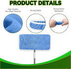 6 Pack Reusable Microfiber Mop Pads Compatible - Image 3