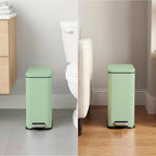 iTouchless 3 Gallon Slim Bathroom Trash Can - Image 2