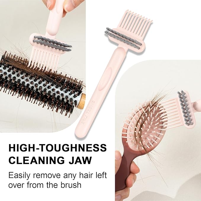 RHOS 2-in-1 Hair Brush Cleaner and Remover Tool - Image 5