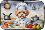 Caroline's Treasures DAC6284DDM Maltipoo The Chef Dish Drying Mat Absorbent by CarolinesTreasures