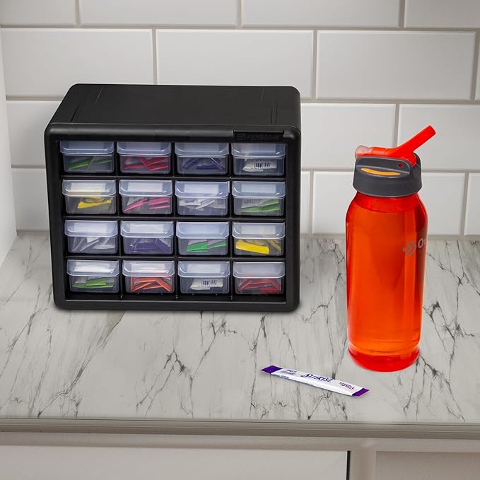 Akro-Mils 16-Drawer Plastic Cabinet - Image 2