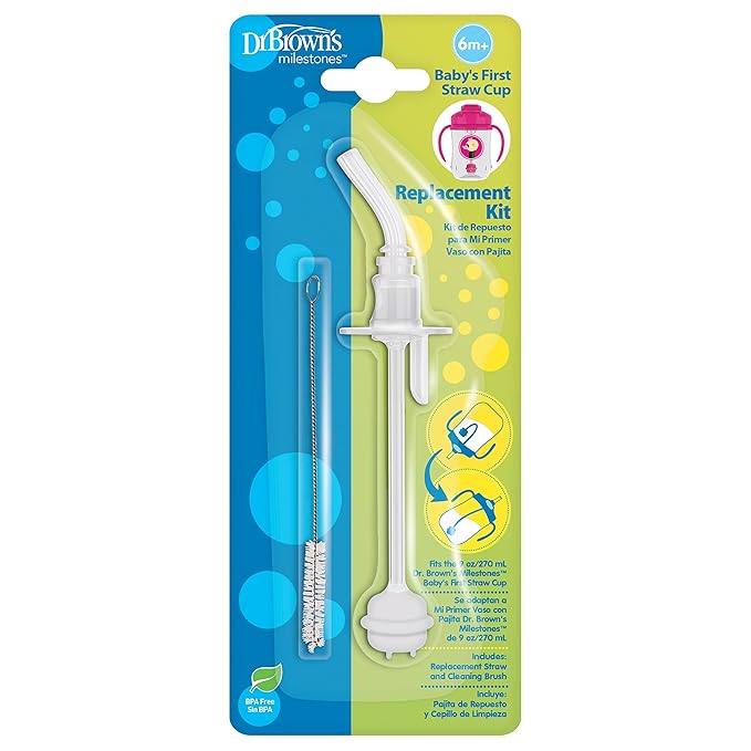 Dr. Brown's Baby's First Straw Cup-Straw Replacement Kit by DrBrowns