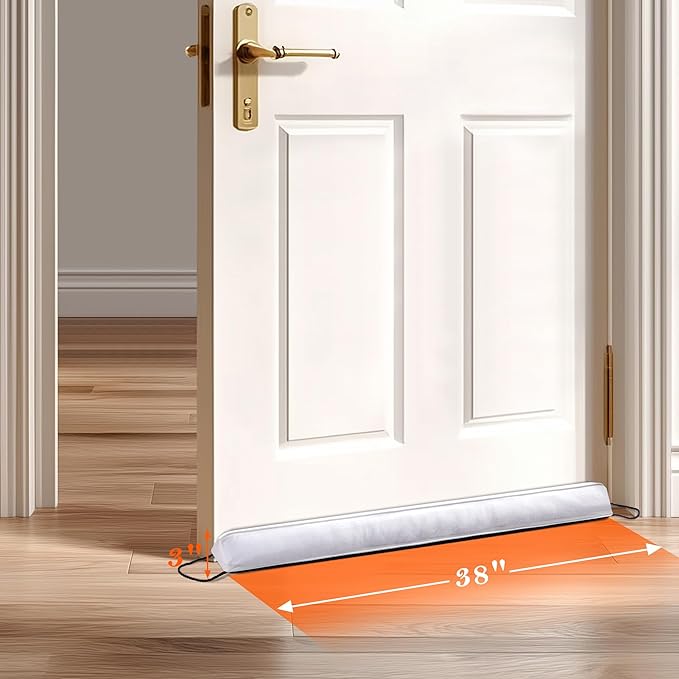 Sunolga Door Draft Stopper Blocks Hot and Cold Air - Image 2