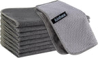 KinHwa Kitchen Washcloths for Dishes Absorbent Microfiber Dish Cloths Quick Dry by KinHwa