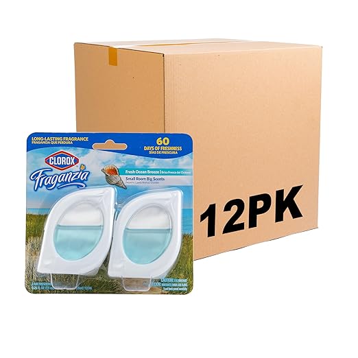 Clorox Fraganzia Small Rooms Air Freshener, Fresh Ocean Breeze by Clorox
