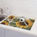 Sunflower and Butterfly Dish Drying Mat - Image 7