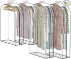 Upgraded Thickened Clear Garment Bags by Unknown
