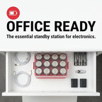 ALCYON Battery Organizer Storage Case, Battery Vault Box Container - Image 6