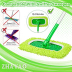 Reusable 100% Chenille Mop Pads Compatible - Image 2