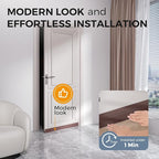 GroTheory 2 Pack Door Draft Stopper, Under Door Sweep - Image 5