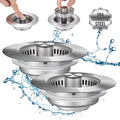 Upgraded 3 in 1 Kitchen Sink Drain Strainer by INKHUT