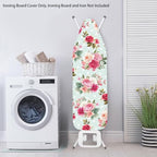 Flower Print Cover for Ironing Board 15x54 Inch Standard Size Flower Print Iron - Image 3