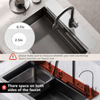 Stone Faucet Mat for Kitchen Sink, Diatomite Fast Drying Absorb Moisture Tray - Image 3