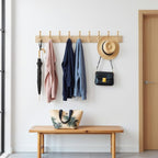 4 Pack Coat Hooks Wall Mount Heavy Duty Utility Retro Double Hooks - Image 6