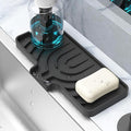 Sponge Holder for Kitchen Sink, Dish Sponge Holder & Soap Tray by JIUBAR