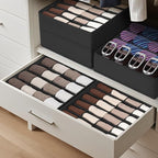 Joyoldelf Sock Drawer Organizer Divider 4 Packs Underwear Organizer, 2 x 24 - Image 4