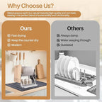 2 PCS Quick Dry Stone Dishes Mats - Image 6