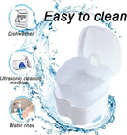 Denture Soaking Box Orthodontic Retainer Bath Case - Image 4