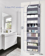 ULG 1 Pack Compact Size Over Door Organizer Slim Door Storage - Image 4