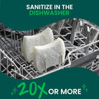 Scotch-Brite® Greener Clean™ Non-Scratch Scrub Sponge, 6 Pack, 6 Units per Case - Image 7