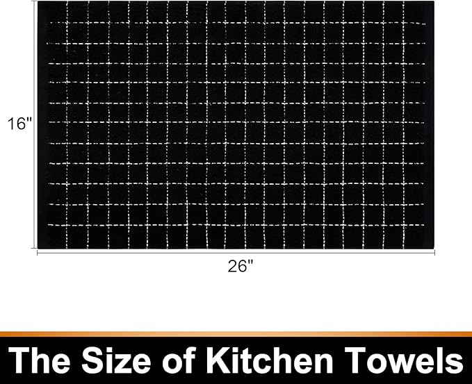 Mordimy 100% Cotton Terry Cloth Kitchen Towels, Super Soft and Absorbent Dish - Image 6