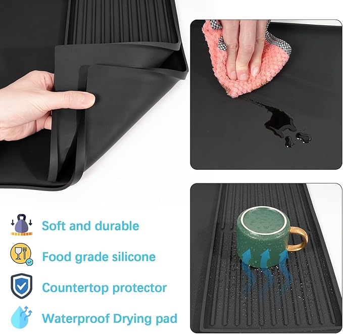 Golener Silicone Coffee Mat Set - Image 3
