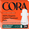 Cora 100% Organic Cotton Topsheet Pads by Cora