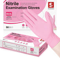 Schneider Nitrile Exam Gloves, 4-mil Medical Gloves Disposable Latex Free by Schneider