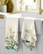 Flour Sack Kitchen Towels Set of 2-18x26 Cotton Dish Towels - Image 2