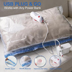 VMstr 9 Pack Travel Vacuum Storage Bags - Image 5