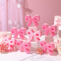 Tioncy 12 Pack Pink Bow Kitchen Sponges Bulk Pink Coquette Dual Sided by Tioncy