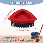 Scrubber Mop Head for Ocedar, Upgrade Scrub Brush for Ocedar, Spin Mop Scrub - Image 6