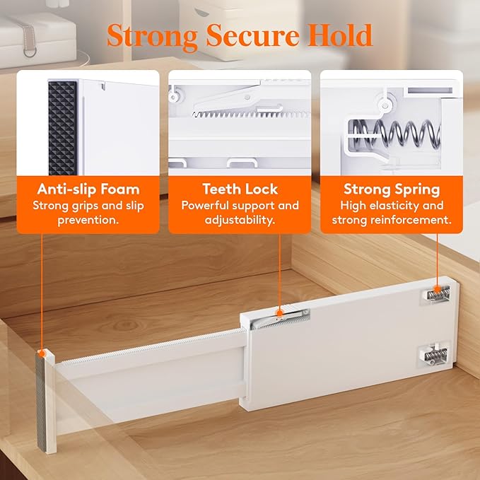 Lifewit 14 Pack Drawer Dividers - Image 3