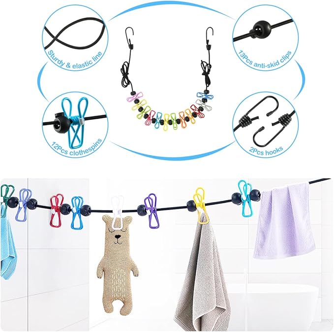 Plastic Hangers 50 Pack, Cute Clothes Hanger Ultra Thin Space Saving - Image 6