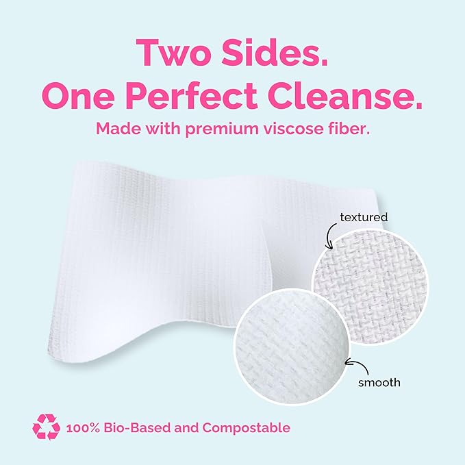 Elizabeth Mott Thank Me Later Disposable Face Towels – 100% Biobased Facial - Image 5