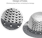 LEKEYE Drain Hair Catcher/Bathtub Drain Cover/Drain Protector - Image 4