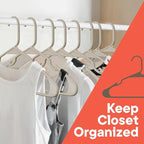 Plastic Clothes Hangers – Heavy Duty Hanger Set, - Image 4