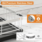 Stainless Steel Dish Drying Rack – 304 Grade Dish Racks - Image 3