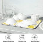 Super Absorbent Dish Drying Mat, Microfiber Fast-Drying Dish Mat, Kitchen Dish - Image 7