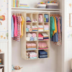 Ofiray-home 5 Tier Hanging Closet Organizer, 14 Compartments Sweater Organizer - Image 2