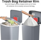 iTouchless SoftStep 13.2 Gal / 50L Step Pedal Kitchen Trash Can - Image 4