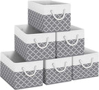 Fab totes Storage Bins, Foldable Storage Baskets by Fabtotes