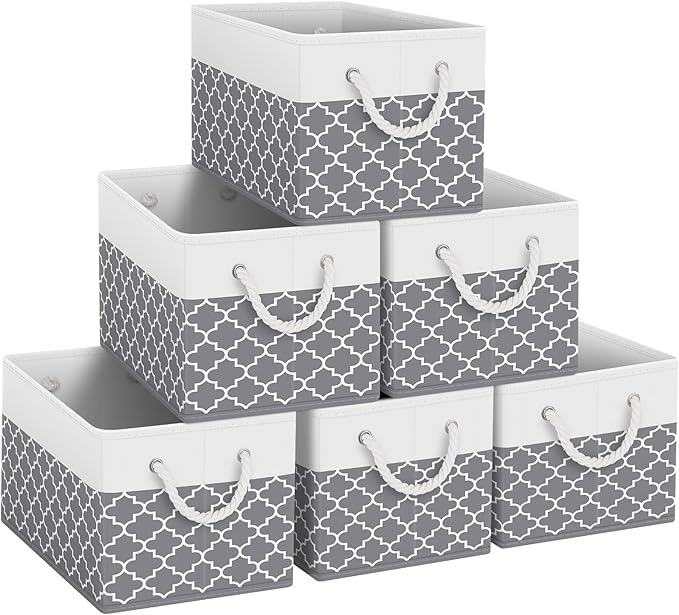Fab totes Storage Bins, Foldable Storage Baskets by Fabtotes