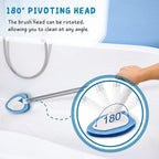 Shower Scrubber, Bathroom Tub and Tile Cleaner Brush - Image 2