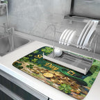 St Patrick's Day Dish Drying Mat - Image 5